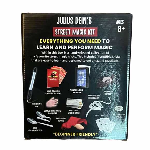 Julius Dein’s Street Magic Kit New In Box - Picture 2 of 2